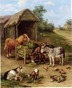unknow artist Sheep 193 oil painting reproduction